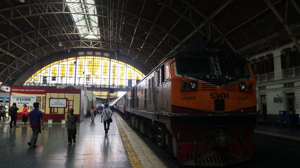 タイ・バンコク「タイ旅行(1回目)」の写真：国鉄