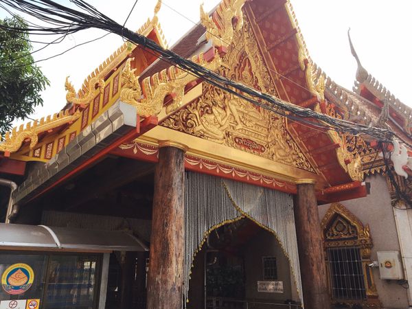 タイ・バンコク「バンコク4日間の旅」の写真：ワットパクナムは綺麗なところでした✨