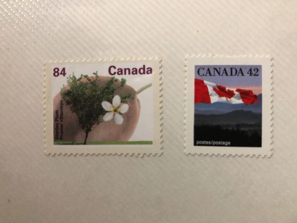 カナダ・バンクーバー「First trip abroad」の写真：旅行先から手紙を書くのが好きで、切手は常備🎶