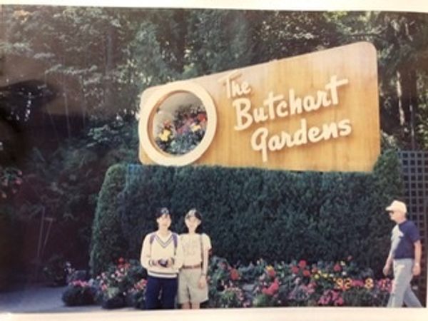 カナダ・バンクーバー「First trip abroad」の写真：The BUTCHART GARDENS