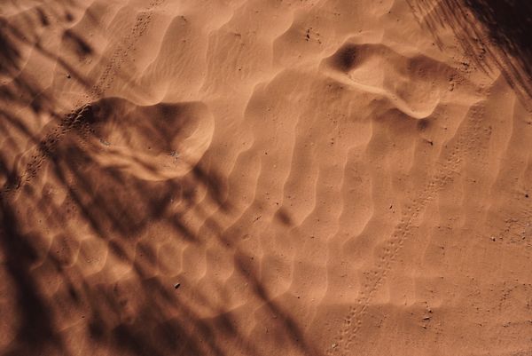 アメリカ(米国)・セドナ・4大ボルテックス・デビルズブリッジ「アリゾナ・セドナ」の写真：セドナの土！さらさらでした♡