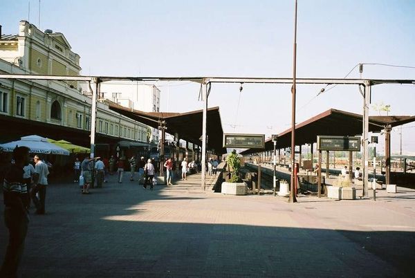 セルビア・ベオグラード「2006年 セルビア共和国 ユゴスラビア完全解体。ベオグラード」の写真:ベオグラード中央駅
