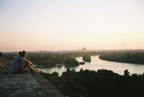 セルビア・ベオグラード「2006年 セルビア共和国 ユゴスラビア完全解体。ベオグラード」の写真:ドナウ川とサヴァ川の合流地点。
ベオグラ...