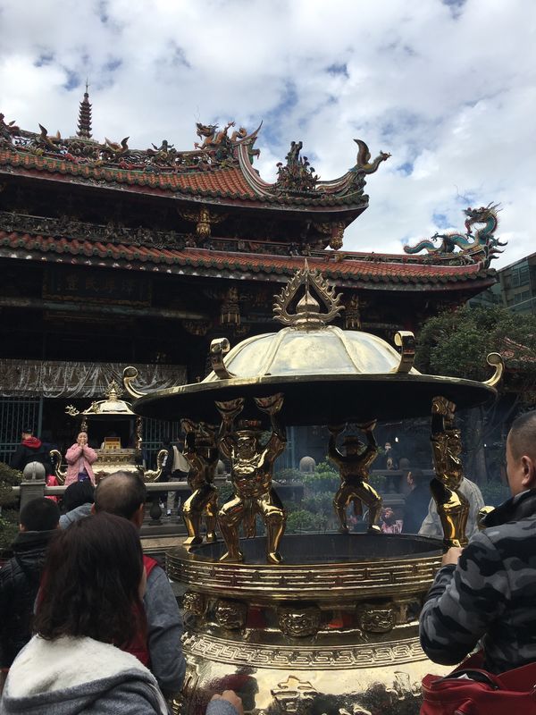 台湾・台北・九份「台北・九份」の写真：龍山寺