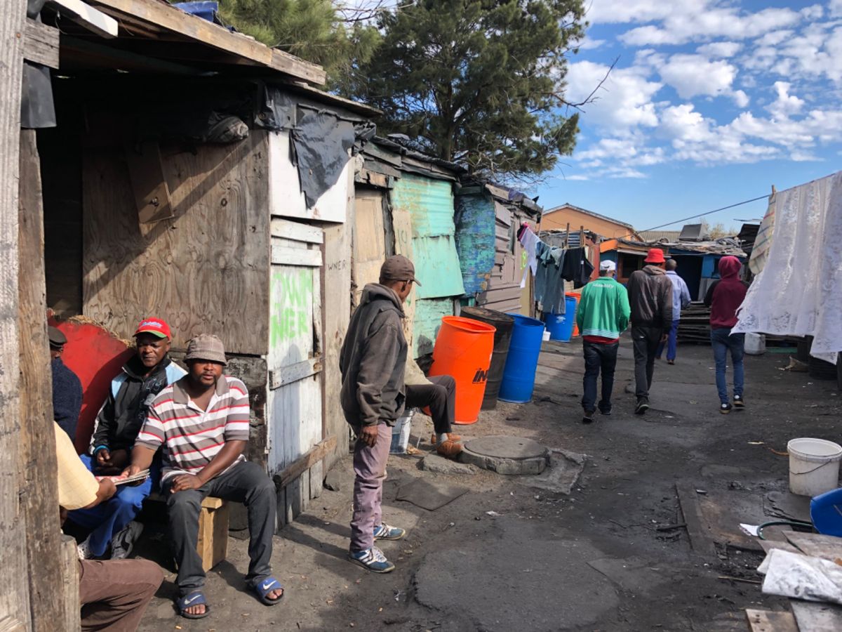 ソウェトのツアーにて。