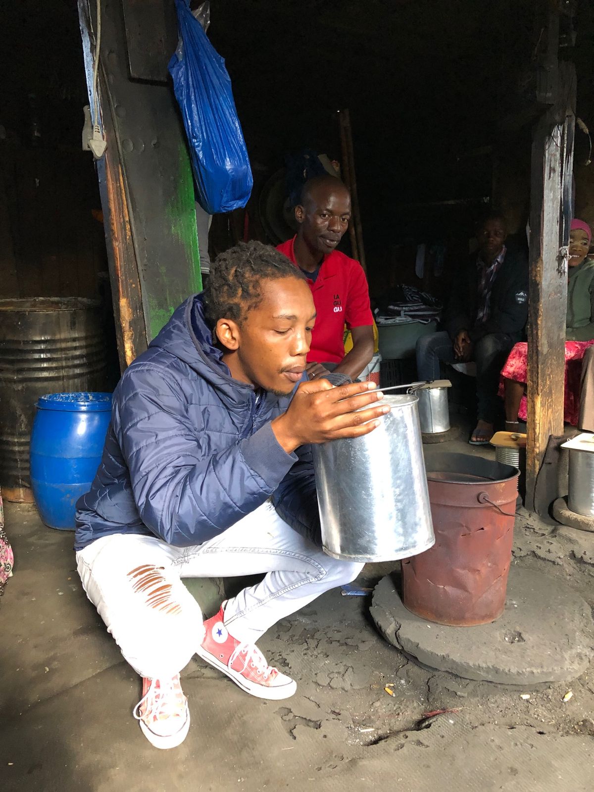 ソウェトのツアーにて。