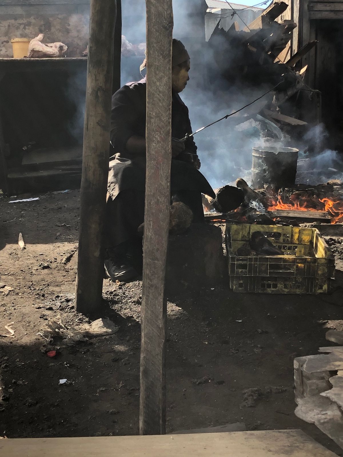 ソウェトのツアーにて。