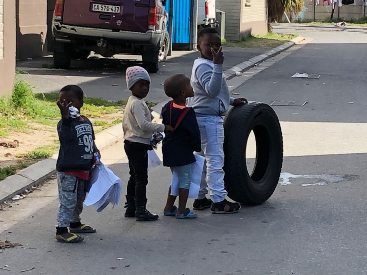 ソウェトのツアーにて。