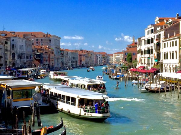 イタリア・ローマ、フィレンツェ、ヴェネツィア「イタリア旅行」の写真：ヴェネツィア
水の都です！行くと感動する...