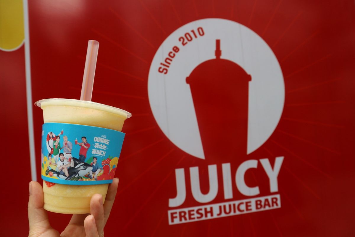 JUICYのジュース美味しすぎて滞在中たくさん飲んだ🍊
色んなところにあ...