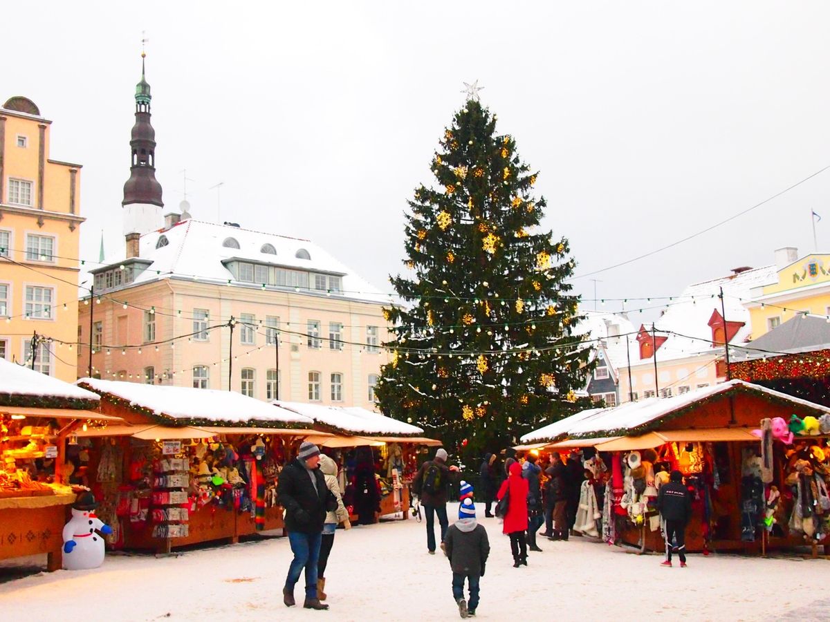 ヘルシンキから船で行けるエストニアのタリン。
冬はすごく寒かったけど、素晴...