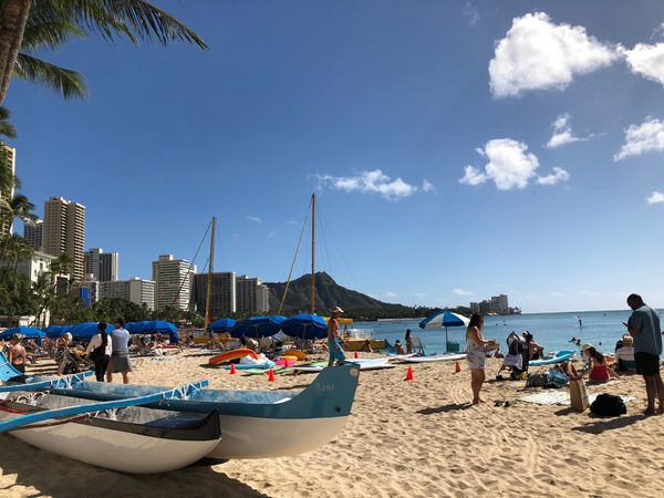 アメリカ(米国)・ホノルル、カイルア「初ハワイ」の写真