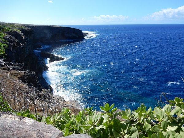 アメリカ(米国)・テニアン「南洋群島サイパン支庁&テニアン町」の写真：バンザイ・クリフ