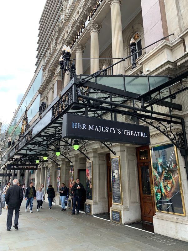 イギリス(英国)・ロンドン、コッツウォルズ「イギリス ロンドン旅🇬🇧」の写真：ミュージカル。オペラ座の怪人
