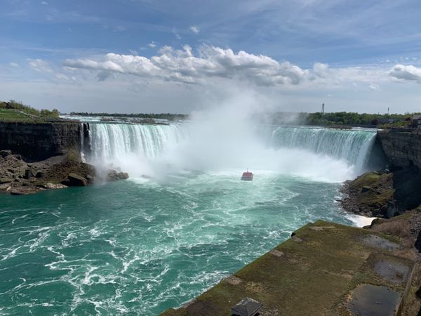 カナダ・ナイアガラフォールズ「ナイアガラの滝」の写真