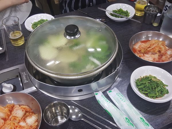 大韓民国 (韓国)・ソウル「韓国旅行」の写真：タッカンマリと、パッピンス