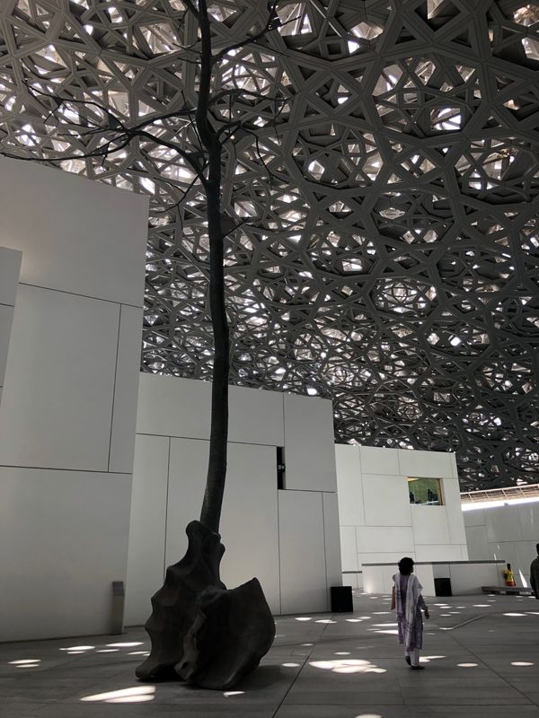 アラブ首長国連邦・アブダビ「アブダビ トランジット一日観光」の写真：ルーブルアブダビ、シェイクザイードグラン...