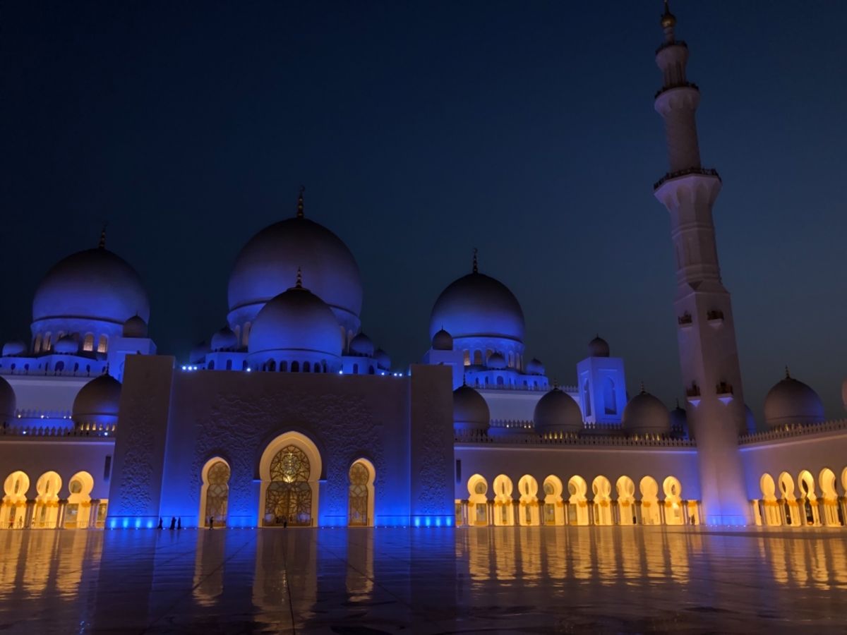 ルーブルアブダビ、シェイクザイードグランドモスク