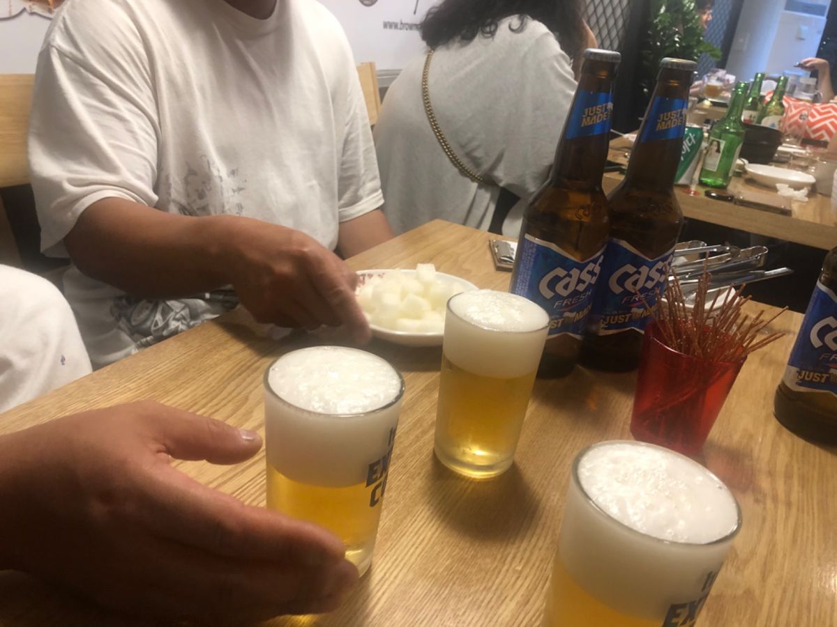 東大門　チキン屋さん✨
人生の中で1番　美味しい〜😁
ニンニクチキン😊
更...