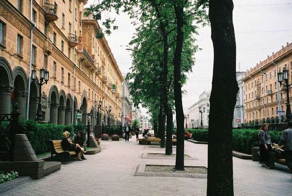 ベラルーシ・ミンスク「ベラルーシ　2007年 ヨーロッパ最後の独裁国家　首都ミンスク滞在」の写真：市街