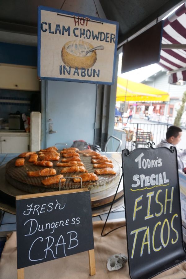 アメリカ(米国)・カリフォルニア・モントレー・カーメルバイザシー「モントレー・カーメルバイザシー」の写真:シーフードのお店