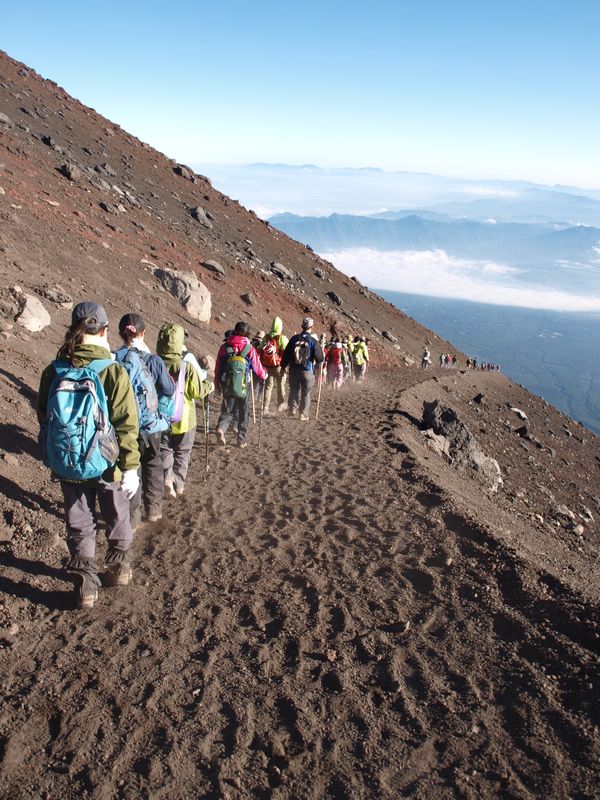 日本・静岡県「日本一の山へ@富士山」の写真