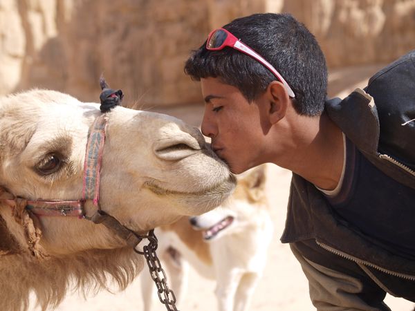 ヨルダン・死海「砂漠デビュー@ヨルダン」の写真