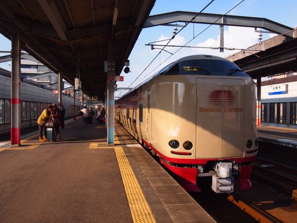 日本・島根県「サンライズ出雲で行く出雲路」の写真