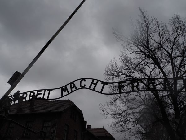 ポーランド・ワルシャワ「アウシュビッツ強制収容所」の写真