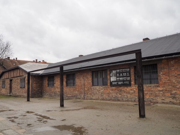 ポーランド・ワルシャワ「アウシュビッツ強制収容所」の写真