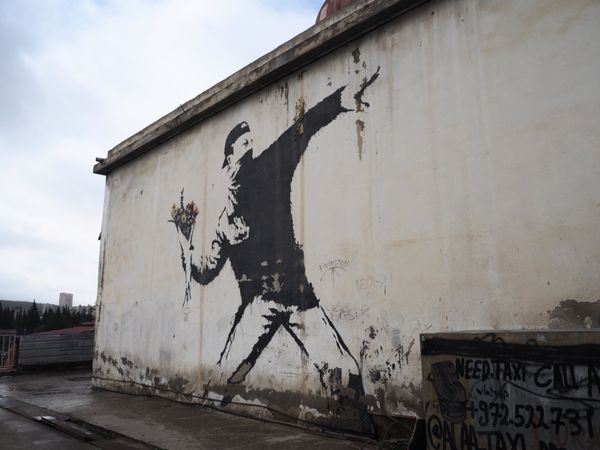 パレスチナ・ベツレヘム「Banksyの世界一眺めの悪いホテル@パレスチナ自治区」の写真