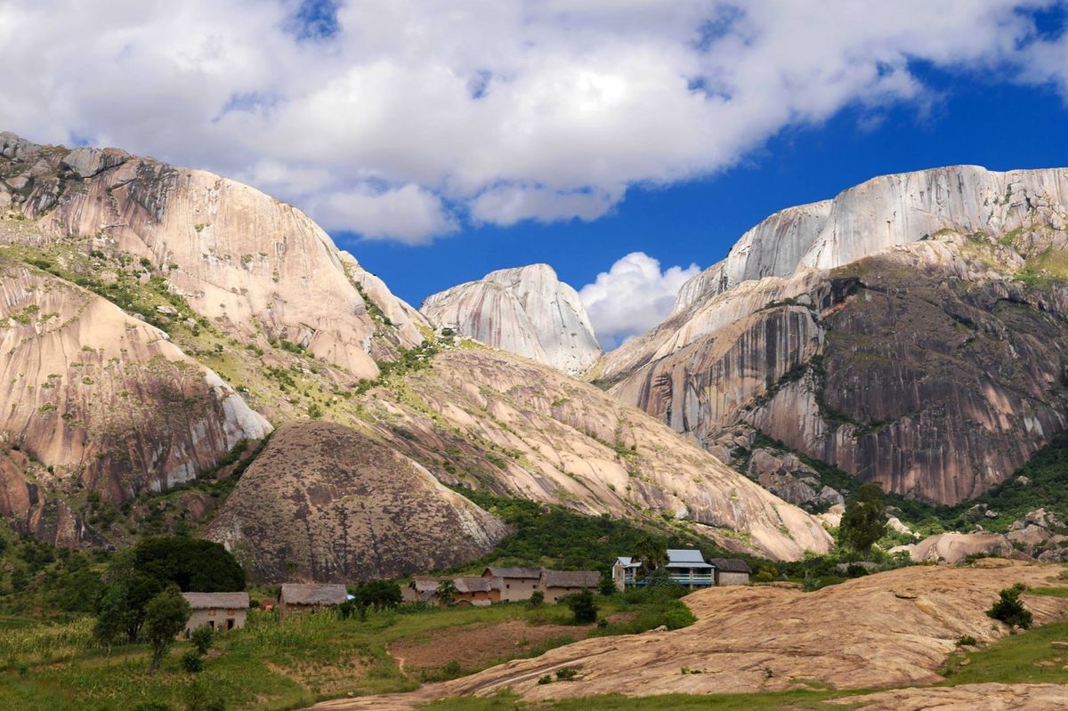 マダガスカルの中央高地は美しいです。
