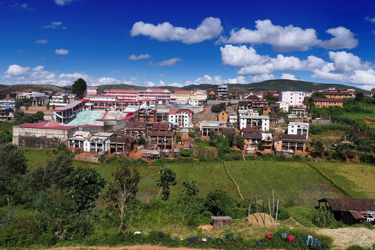 マダガスカルの中央高地は美しいです。