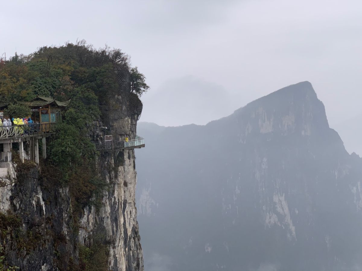 天門山。凄すぎた。
個人的には武陵源よりこっちのほうが感動した。
完全に仙...