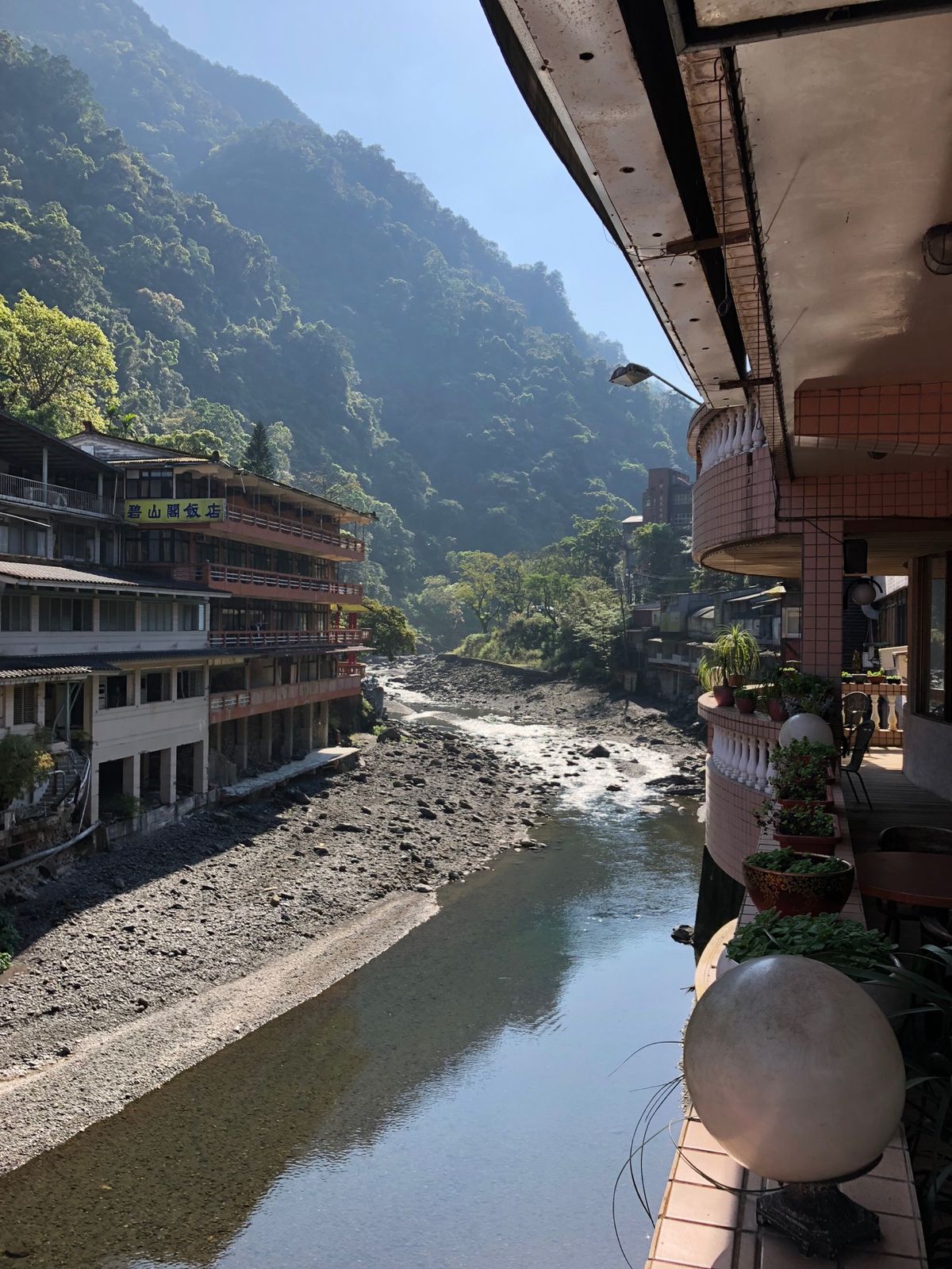 台北から温泉地、鳥来へ