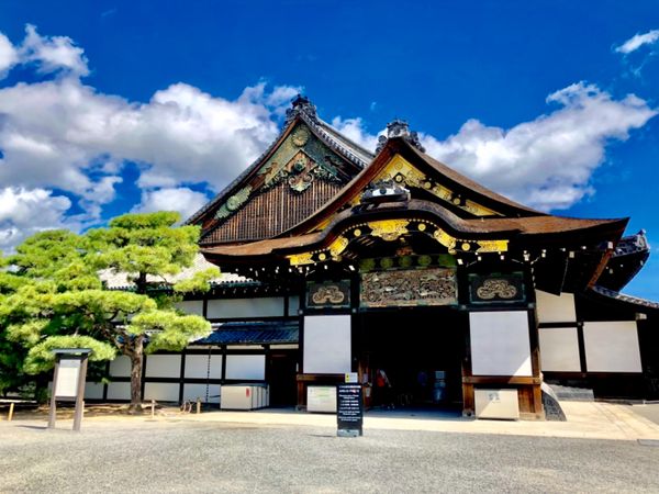 日本・京都「京都旅行①」の写真：二条城
京都の世界遺産で現存する二の丸御...