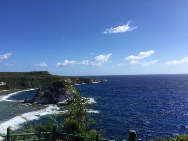 北マリアナ諸島・サイパン「サイパン」の写真：自転車で観光地をまわるツアー🚲
海がきれい