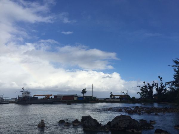 北マリアナ諸島・サイパン「サイパン」の写真：マニャガハ島①

船に乗ってマニャガ...