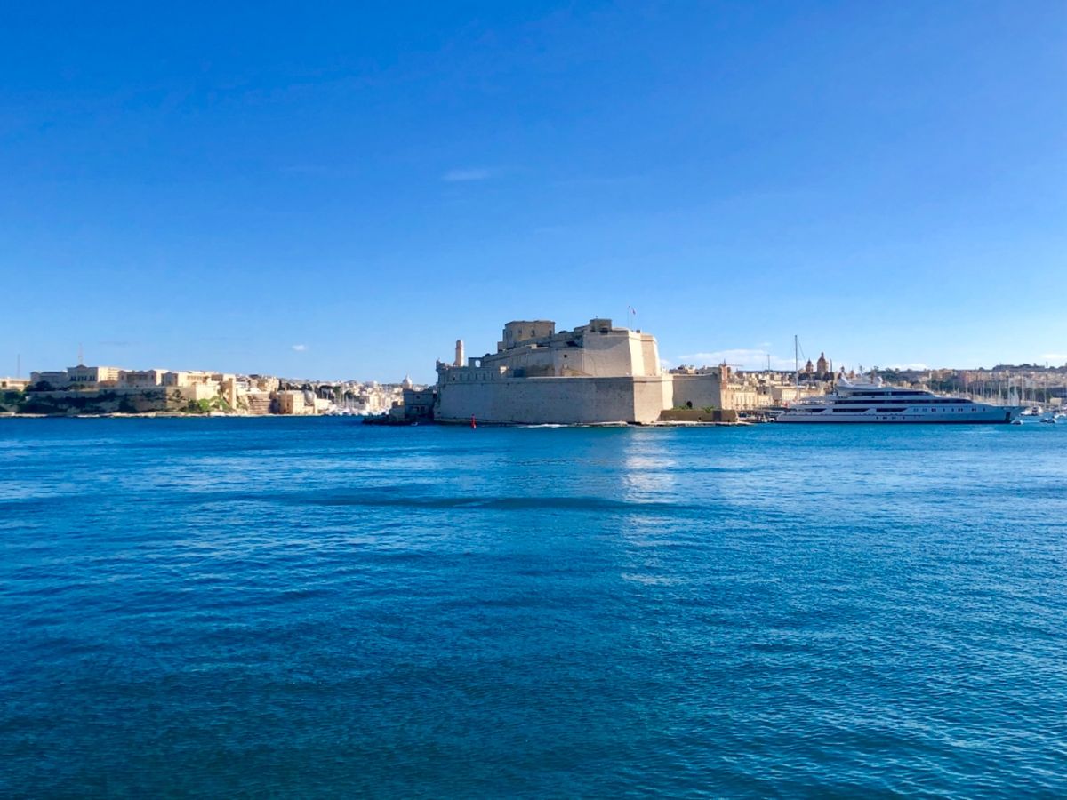 ヴァレッタから望むスリーシティーズ