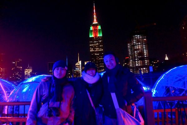 アメリカ(米国)・ニューヨーク「ニューヨークカウントダウン」の写真：ブルックリンにホテルを構えたけどマンハッ...