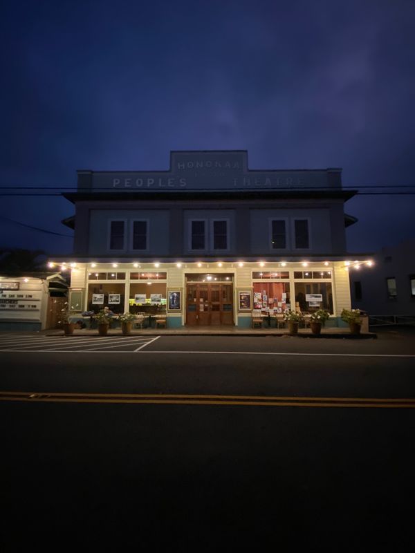 アメリカ(米国)・ハワイ「ハワイ島 星空の旅」の写真:ワイピオ渓谷の帰りにホノカアの町に。
...