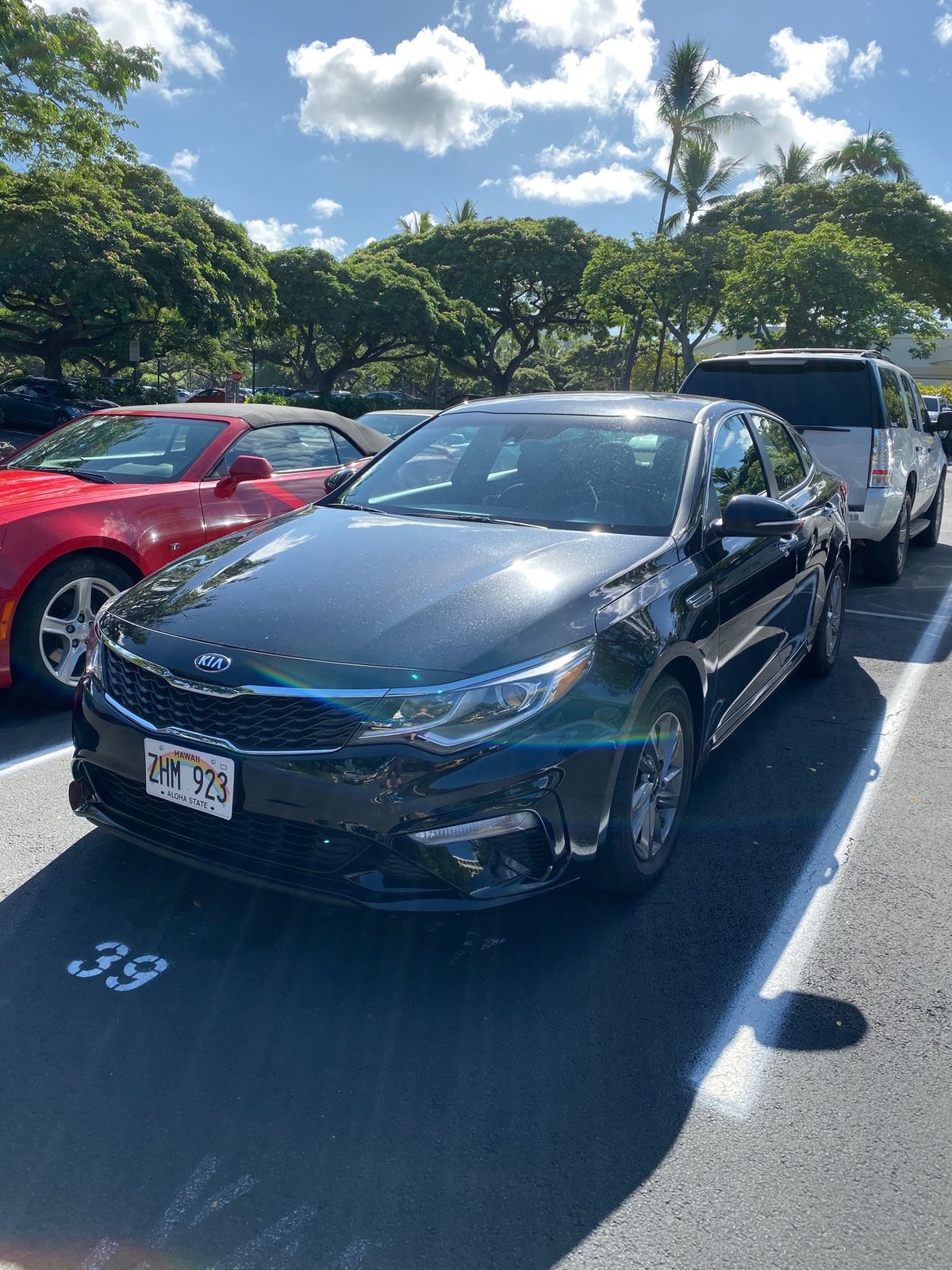 3日目はレンタカーでサウスポイントを目指しまーす。