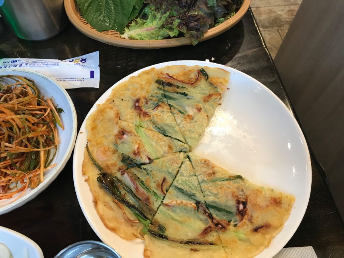 サムギョプサルを食べに行きました。