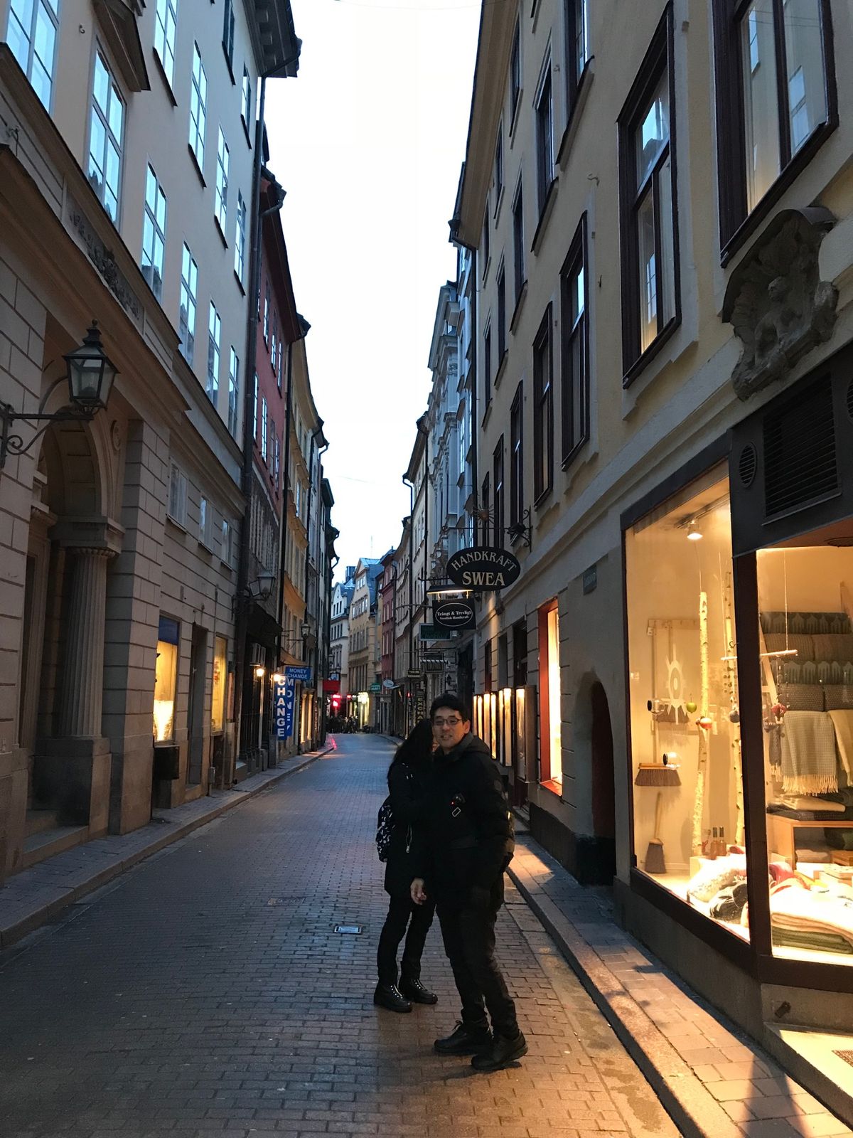 朝9時すぎのストックホルム
冬の季節は昼間が本当に短いです。