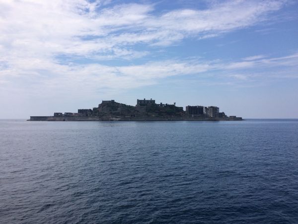 日本・軍艦島「女子旅」の写真：軍艦島-
便利になるって…🤔
上陸出来る...