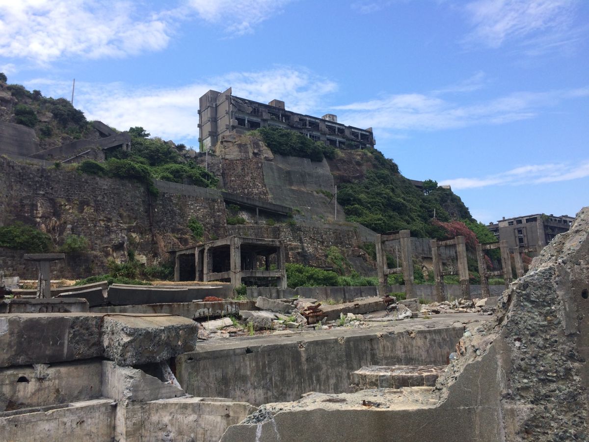 軍艦島-
便利になるって…🤔
上陸出来るうちに行けて良かった❗️