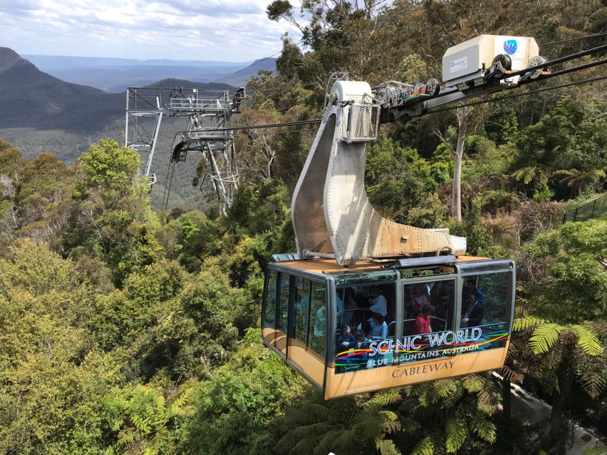 ケーブルカーに乗って移動
とにかく規模が大きい