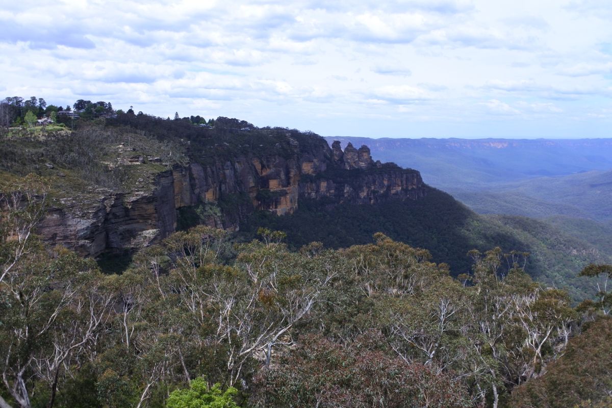 雄大な景色を見ながらランチ