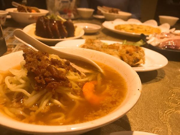 台湾・台北「台湾旅行」の写真：1日目夕食の台湾料理・夜市・タピオカ🍹
...