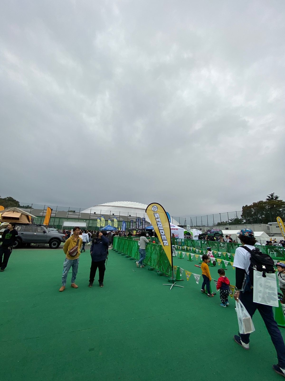 西武ドームに到着。都内から車で移動してきたけど1.5時間くらいでついた。近...